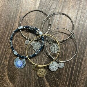 Alex & Ani Bracelets Set Of 5 B43